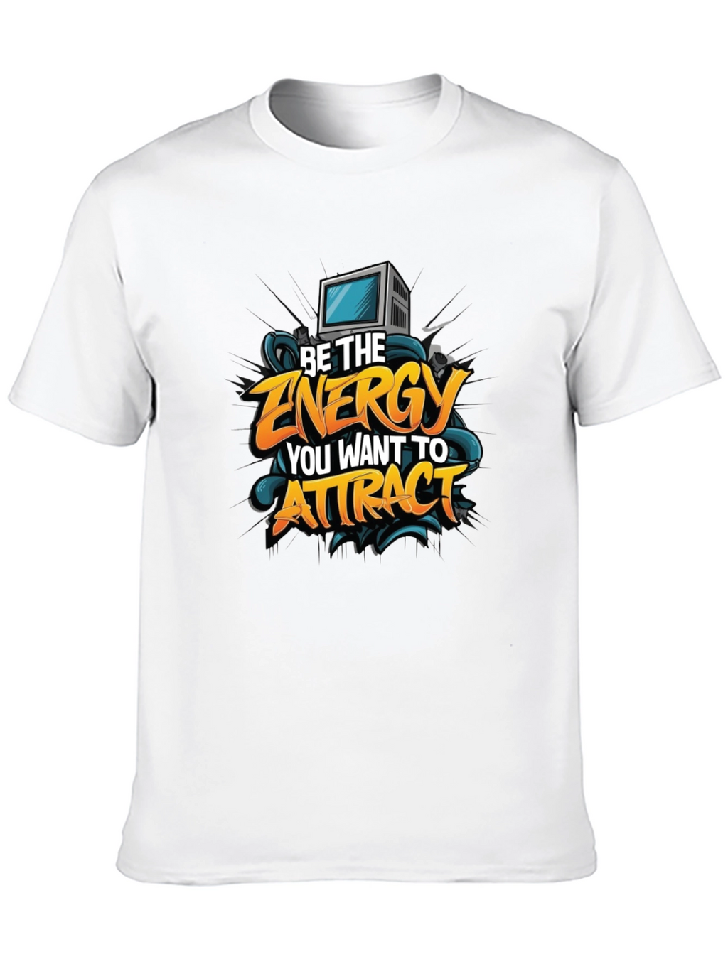 Motivational Graphic Tee - Be The Energy