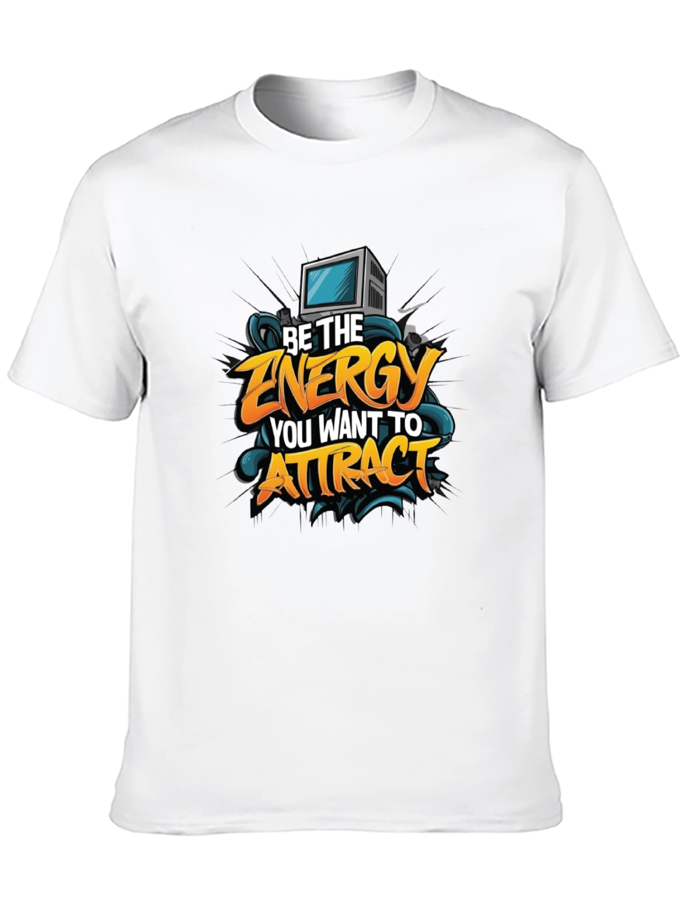 Motivational Graphic Tee - Be The Energy