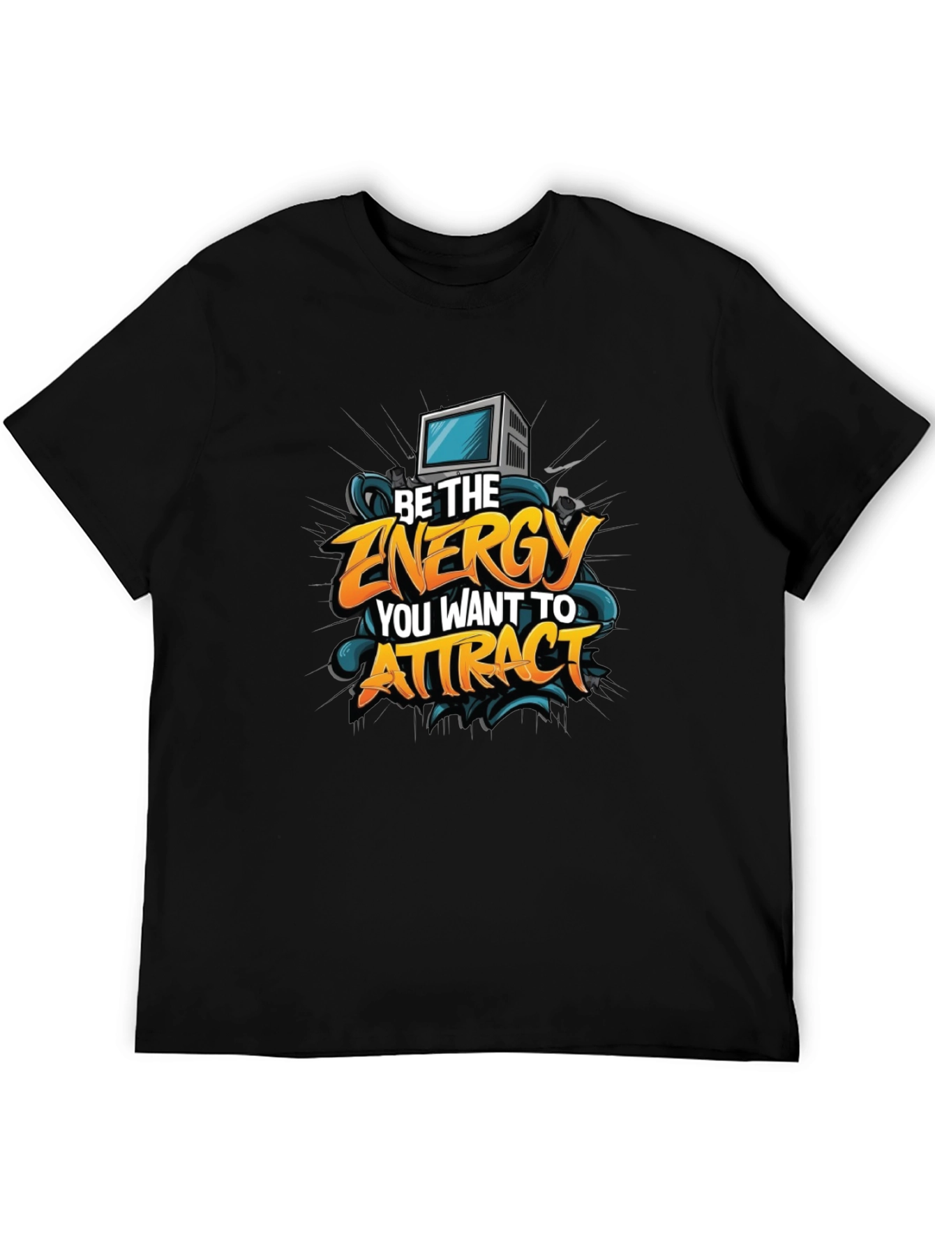 Motivational Graphic Tee - Be The Energy
