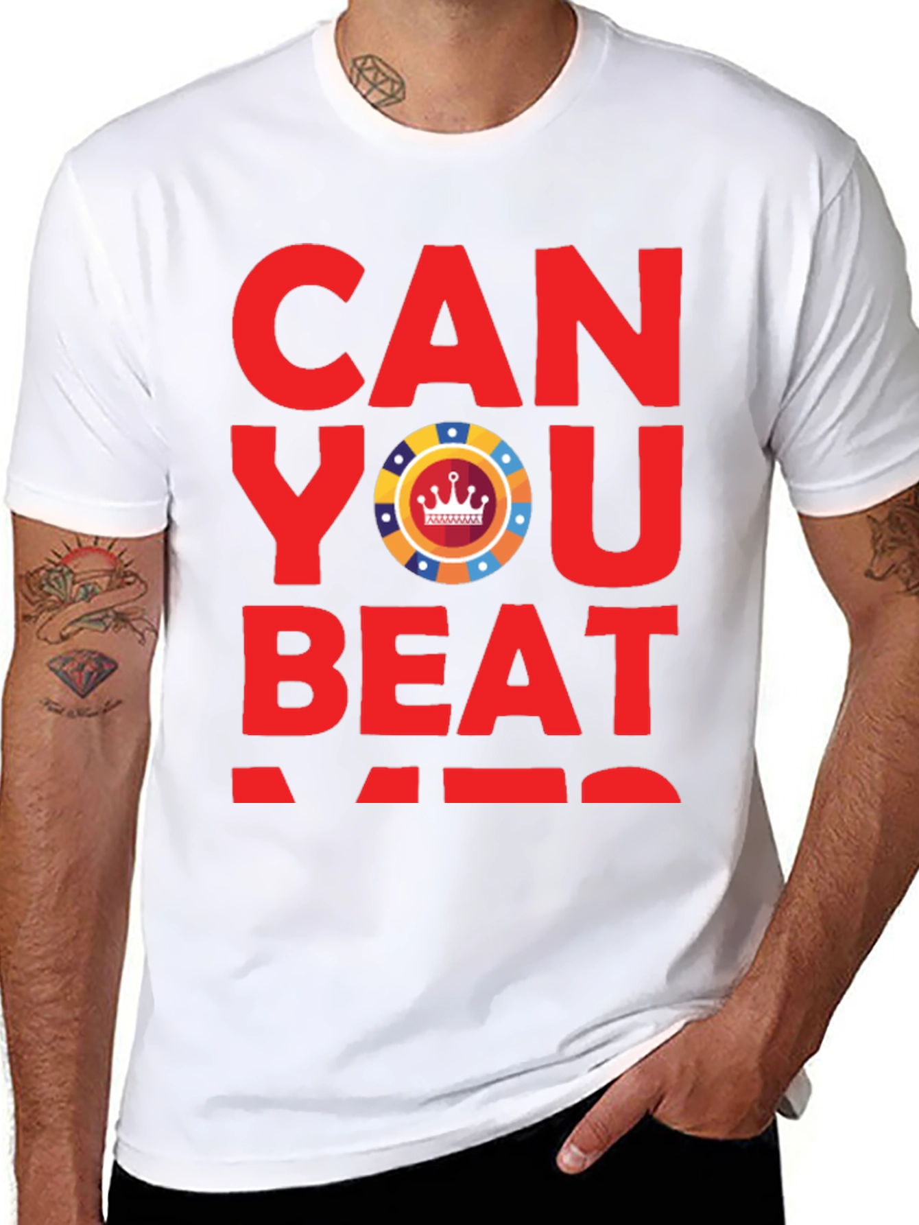 Can You Beat Me? Poker T-Shirt