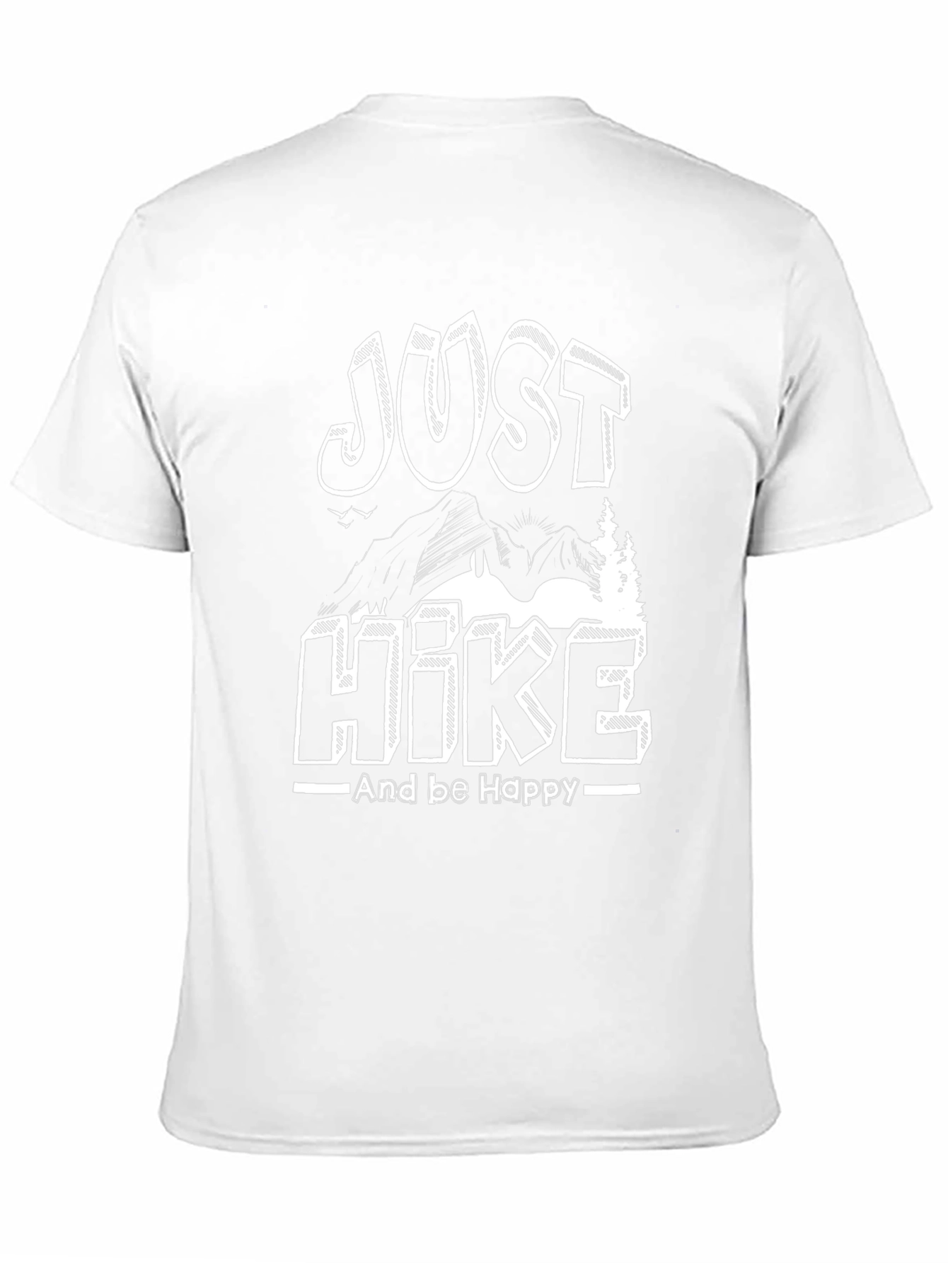 Just Hike T-Shirt - Mountain Design