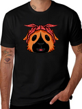 Guinea Pig Bandana T-Shirt - Black