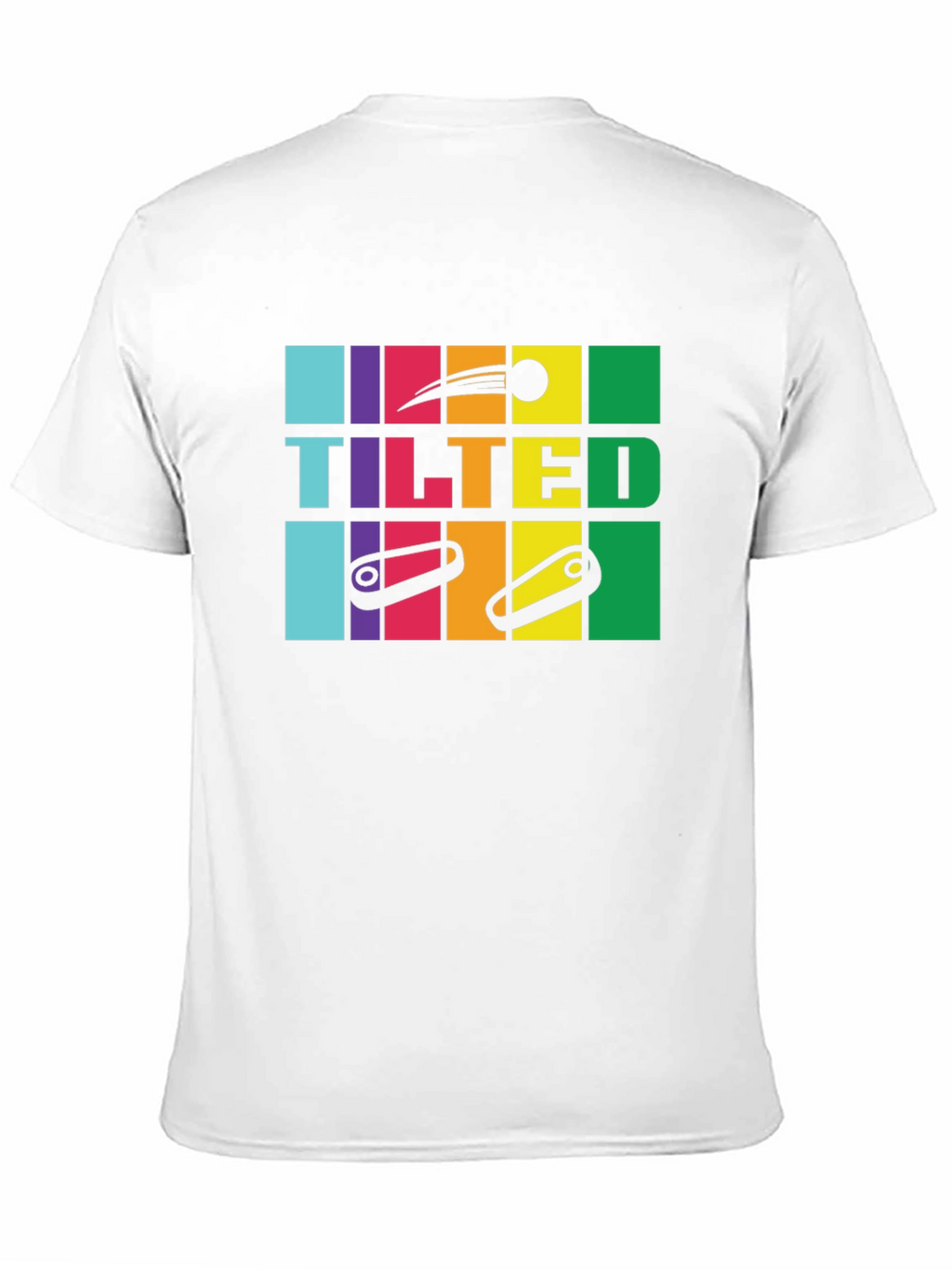Tilted Pinball Black T-Shirt