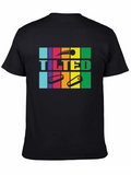 Tilted Pinball Black T-Shirt