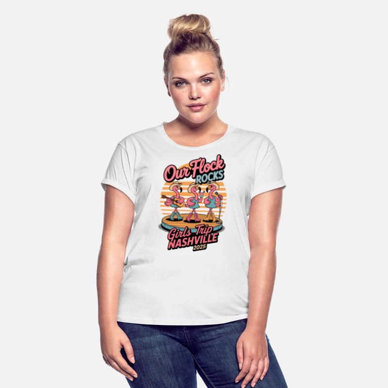 Our Flock Rocks Girls Trip Nashville 2025 Flamingo