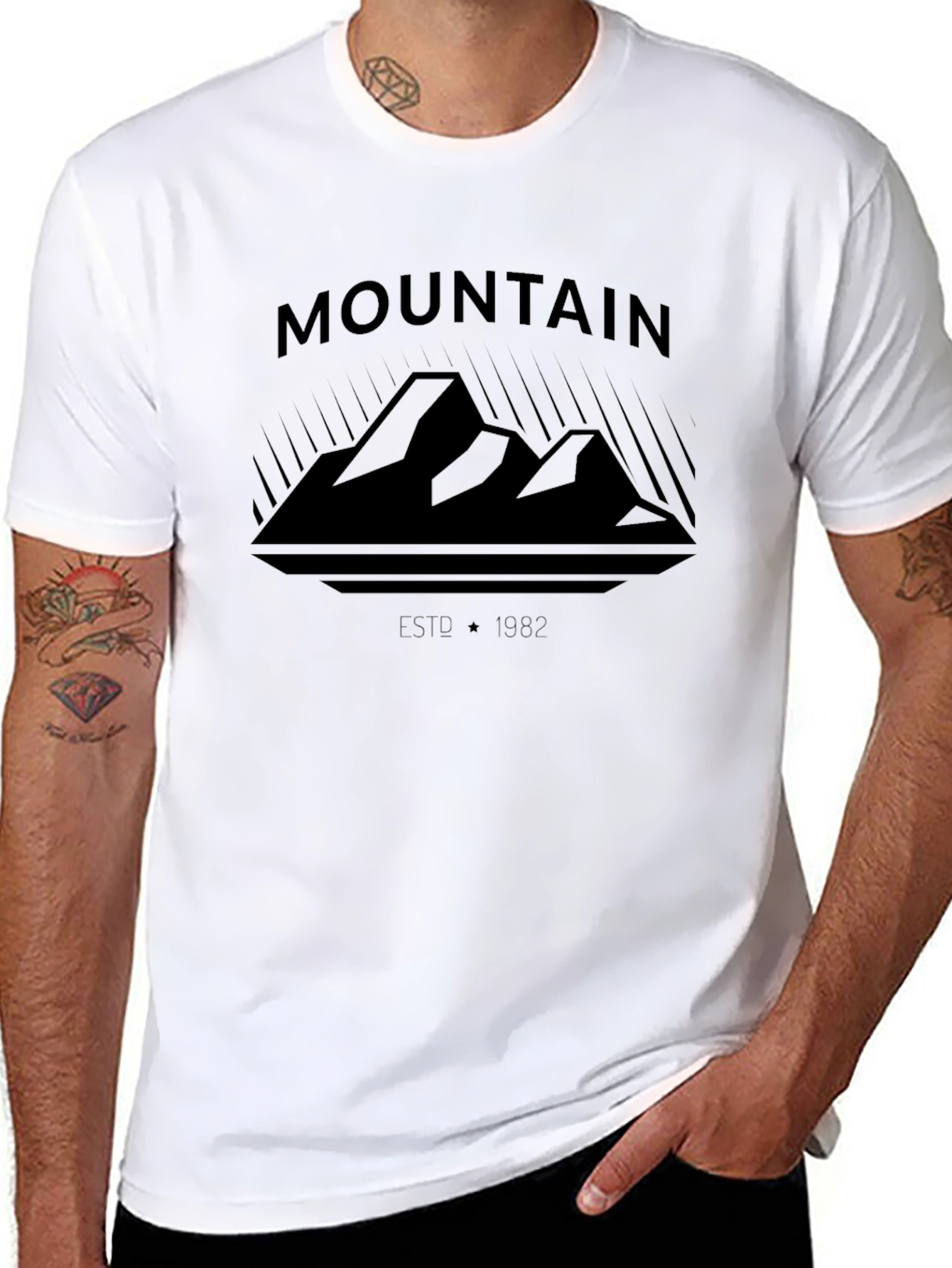 Mountain Graphic Tee - Established 1982