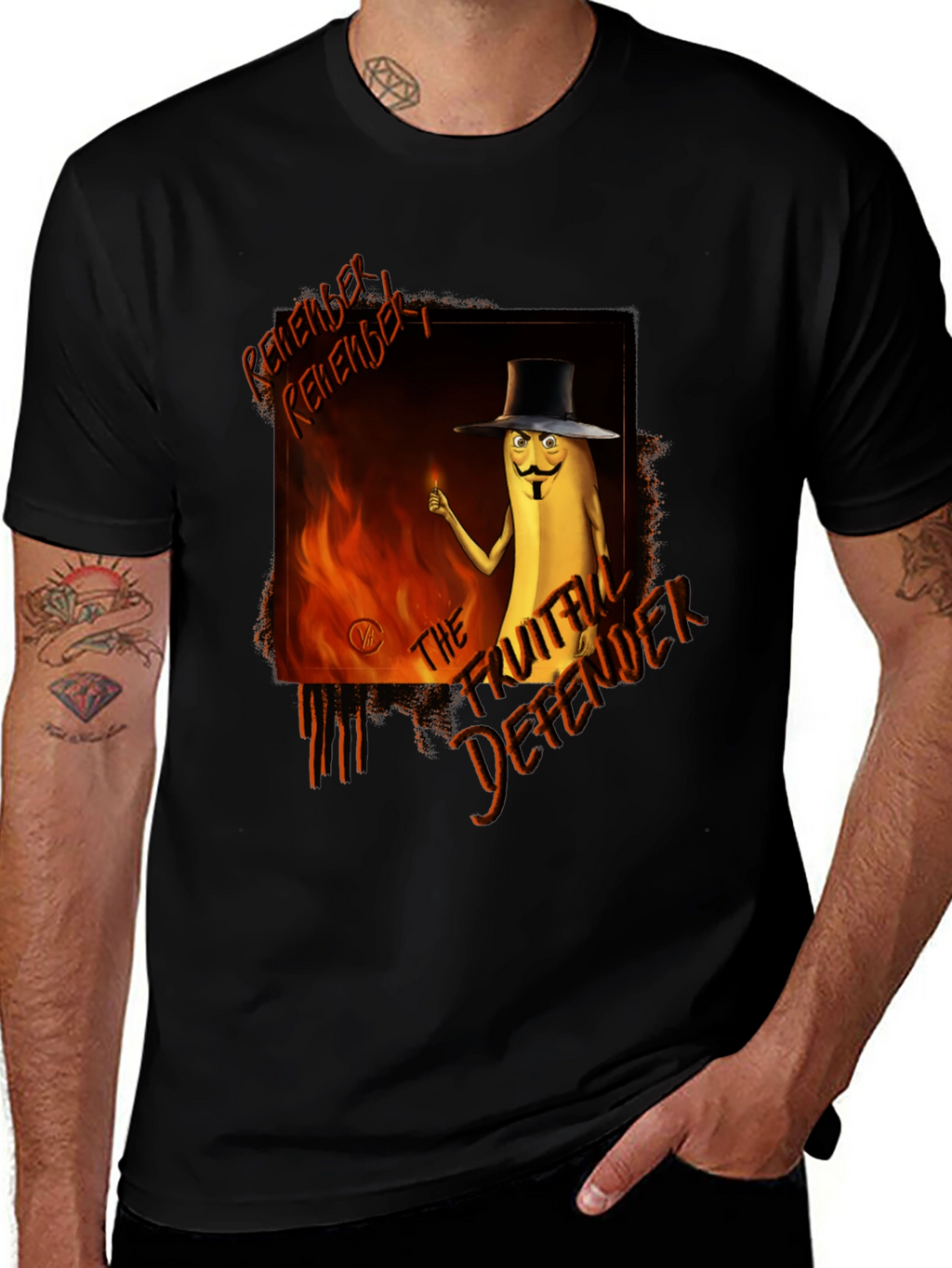 Fruitful Defender Graphic T-Shirt