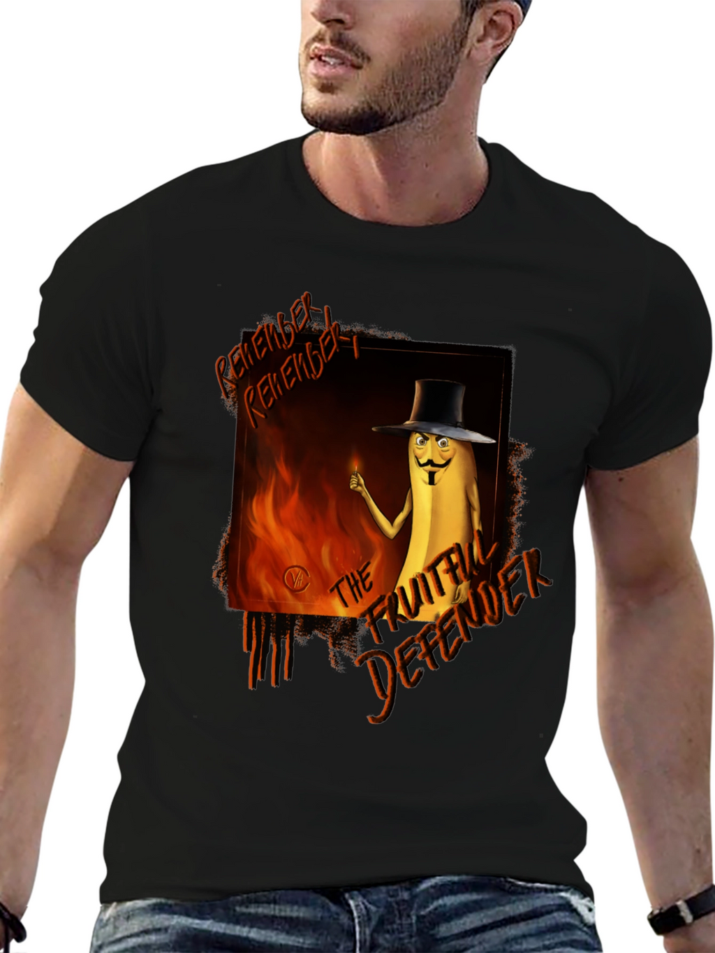 Fruitful Defender Graphic T-Shirt