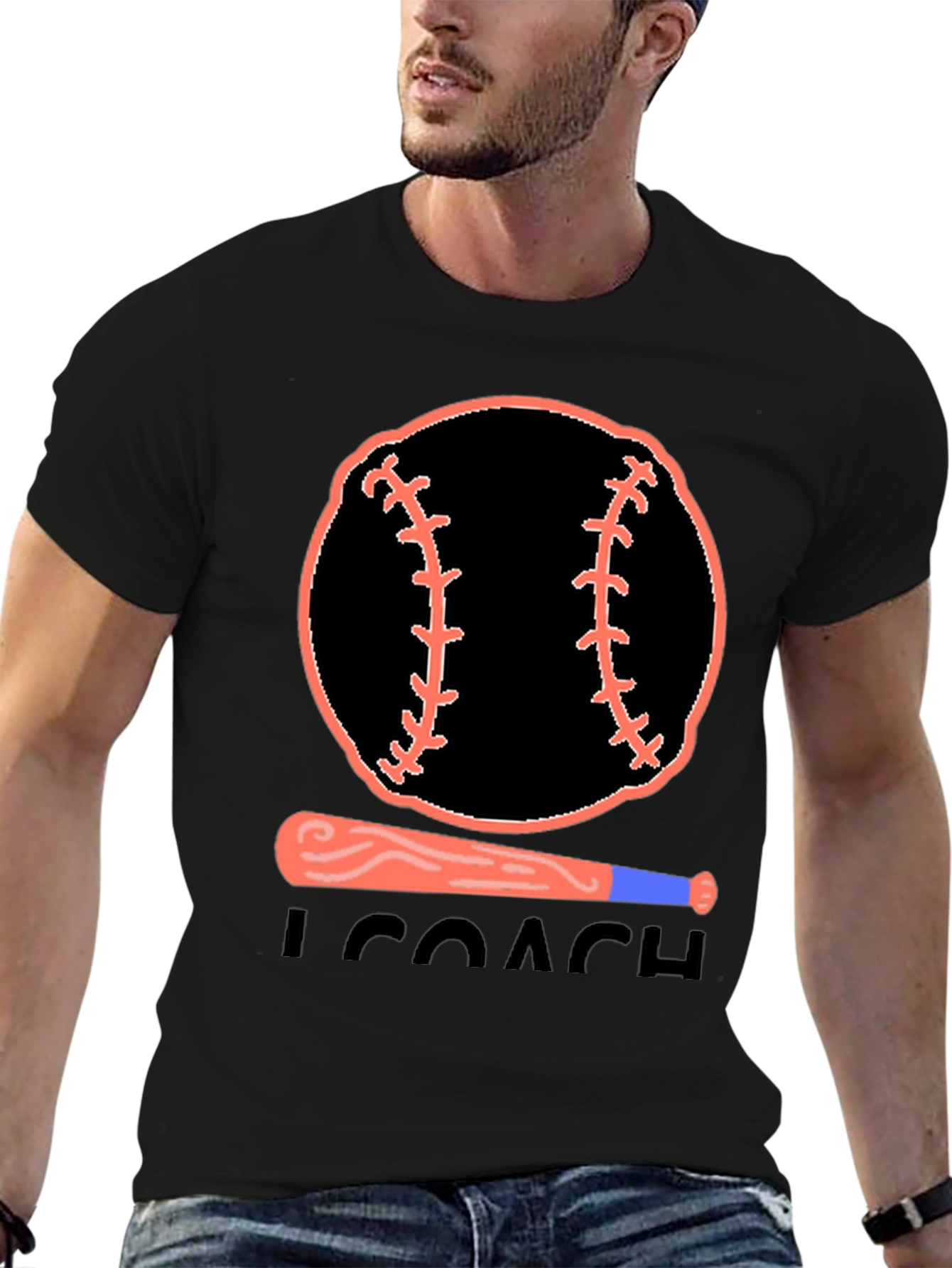 I Coach Baseball T-Shirt - Perfect for Coaches!