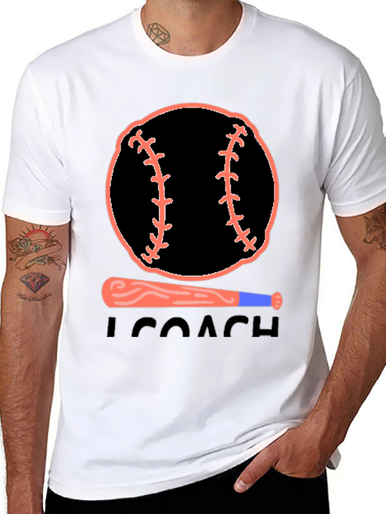 I Coach Baseball T-Shirt - Perfect for Coaches!
