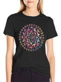 Om Mandala T-Shirt - Spiritual Yoga Design