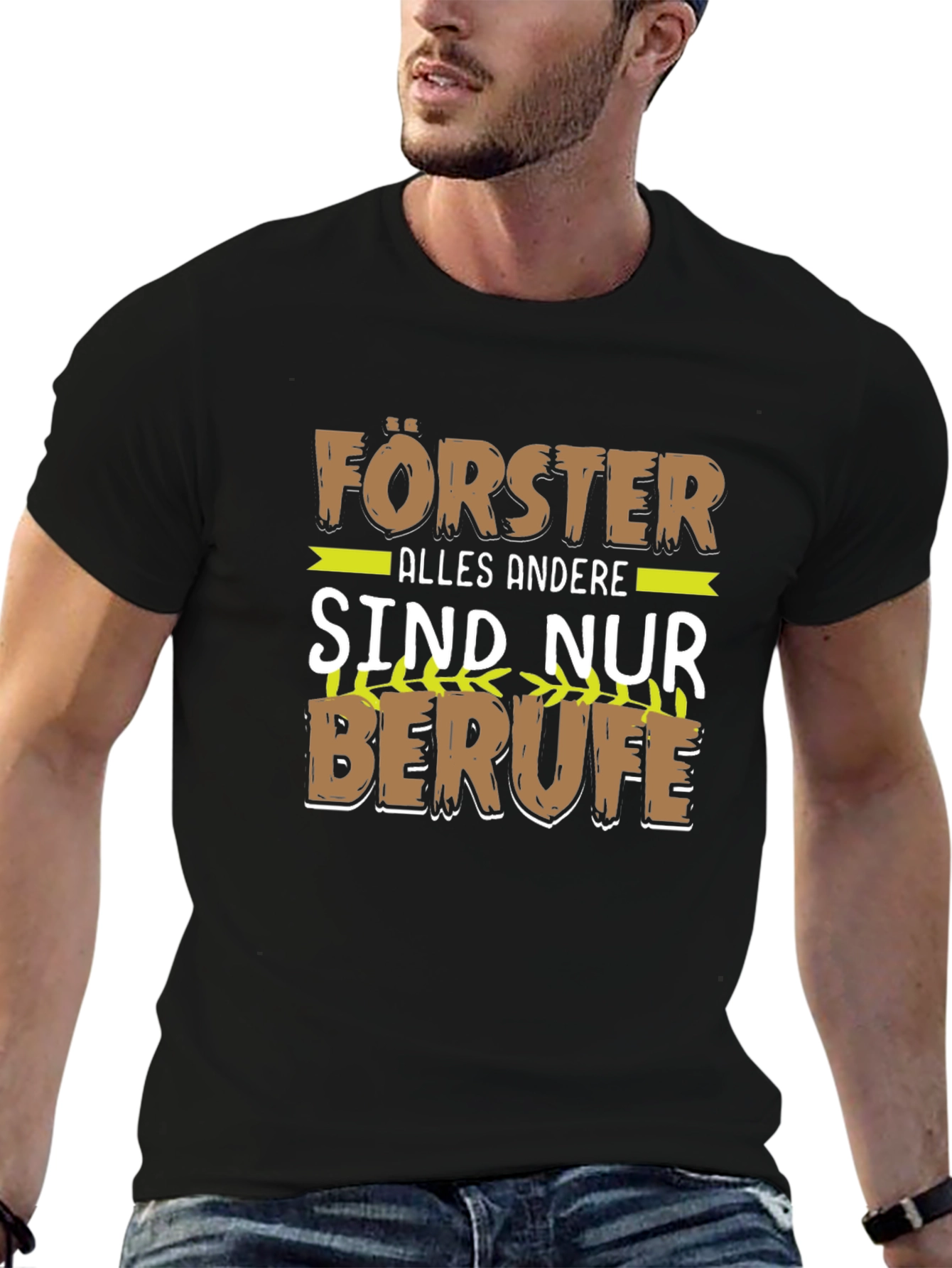 Forester Beruf T-Shirt - Black Cotton Tee