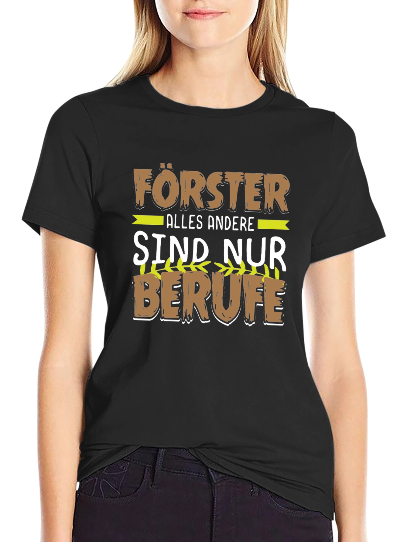 Forester Beruf T-Shirt - Black Cotton Tee