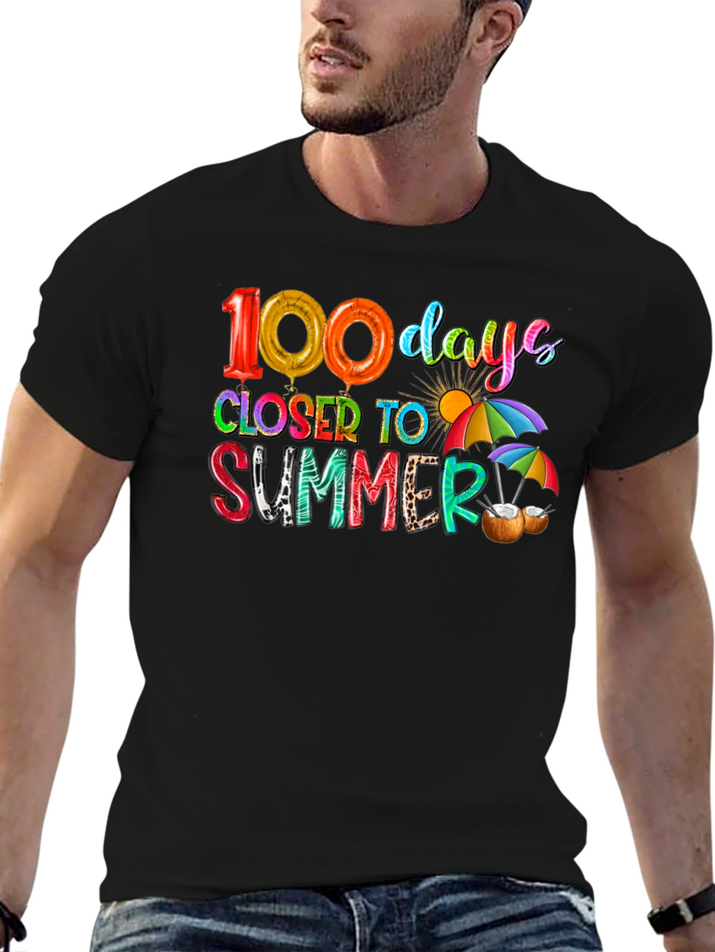 100 Days Closer To Summer Graphic Tee