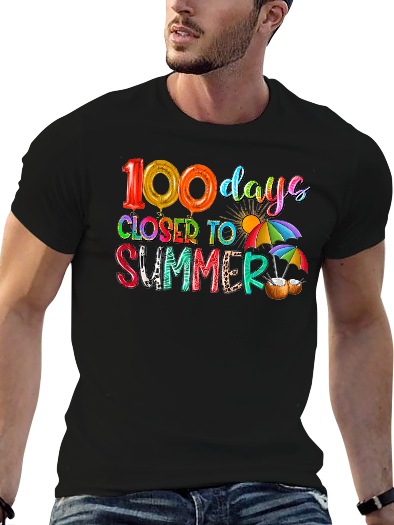 100 Days Closer To Summer Graphic Tee