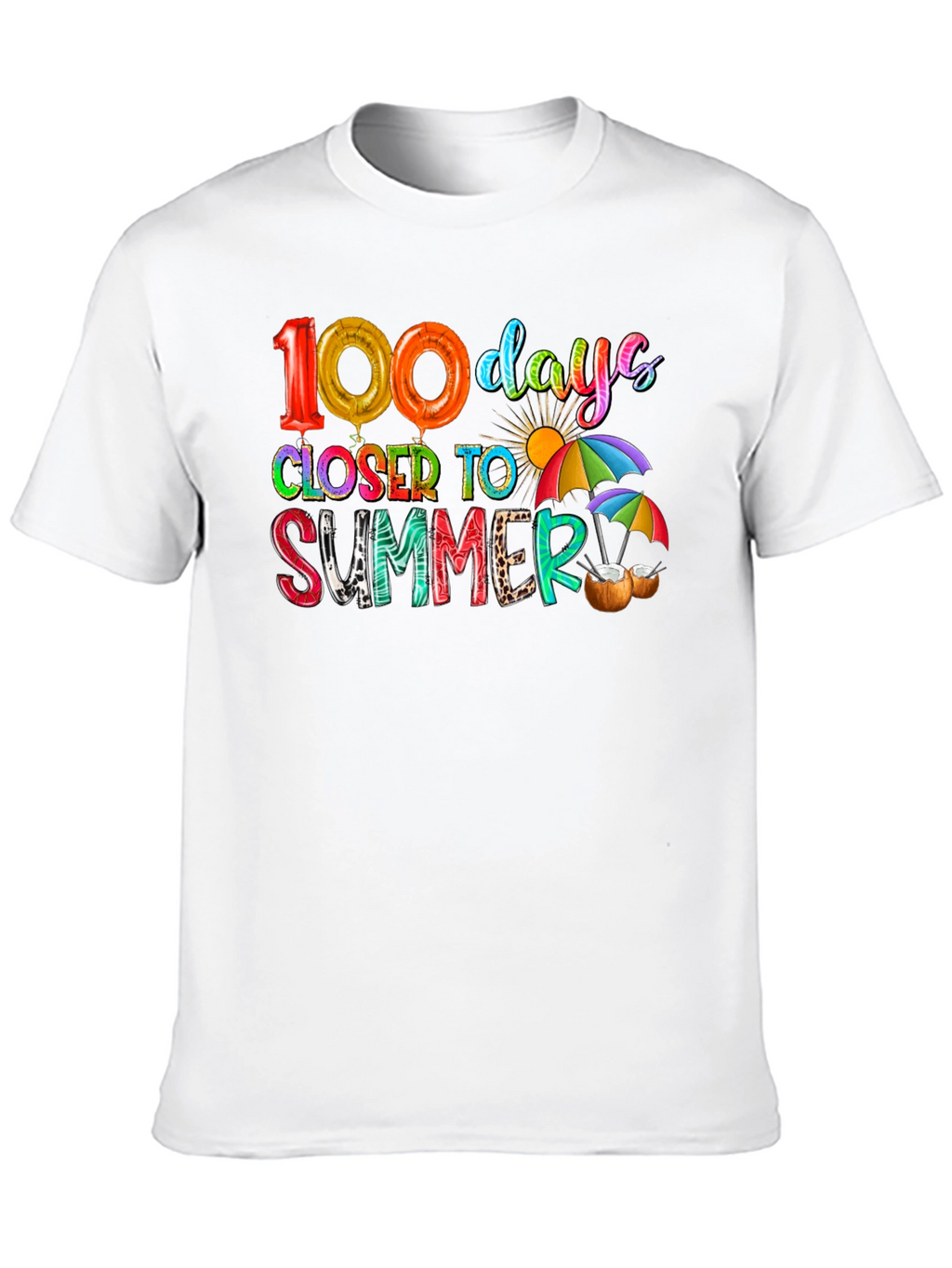 100 Days Closer To Summer Graphic Tee