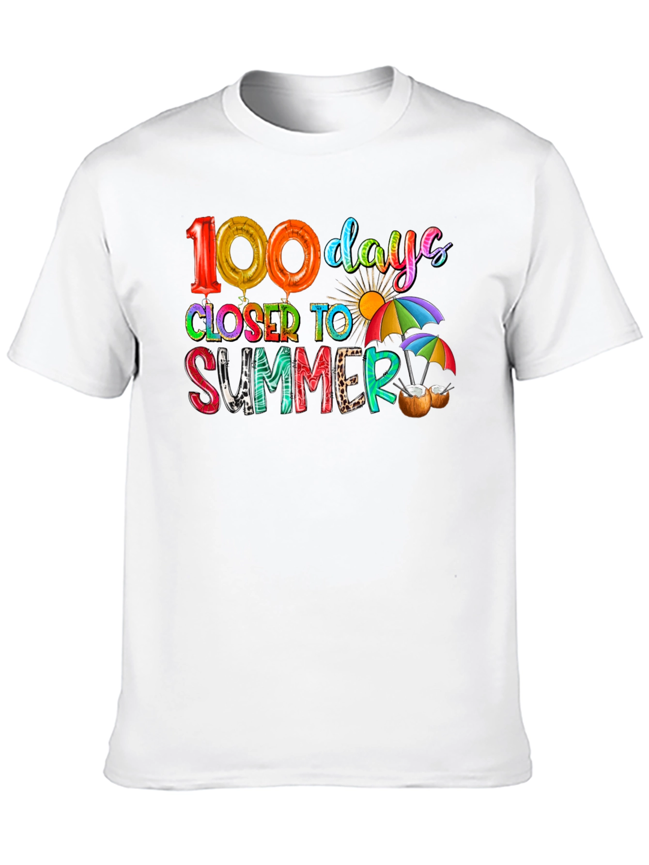 100 Days Closer To Summer Graphic Tee