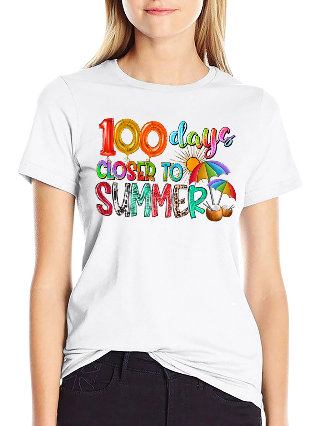100 Days Closer To Summer Graphic Tee