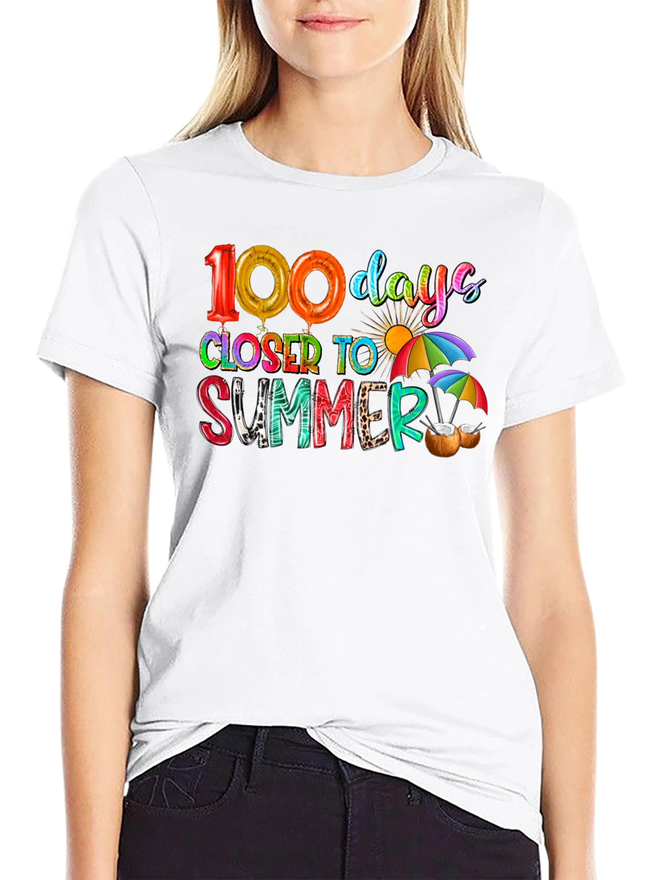 100 Days Closer To Summer Graphic Tee