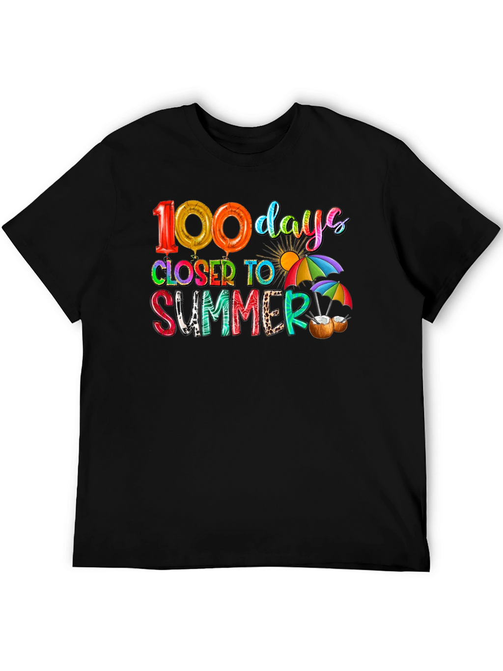 100 Days Closer To Summer Graphic Tee