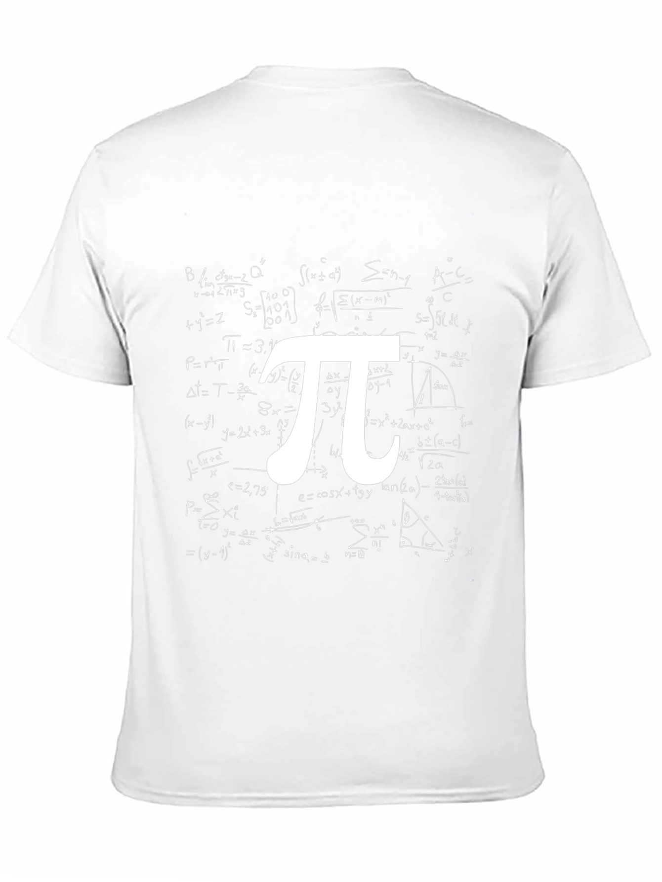 Math Equations Pi Symbol Graphic T-Shirt