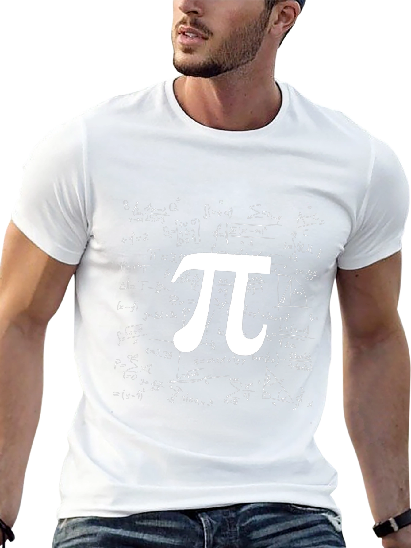 Math Equations Pi Symbol Graphic T-Shirt