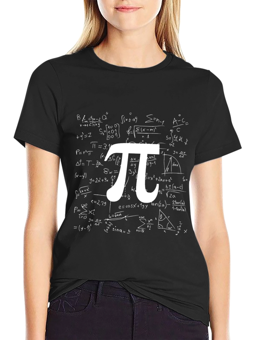 Math Equations Pi Symbol Graphic T-Shirt