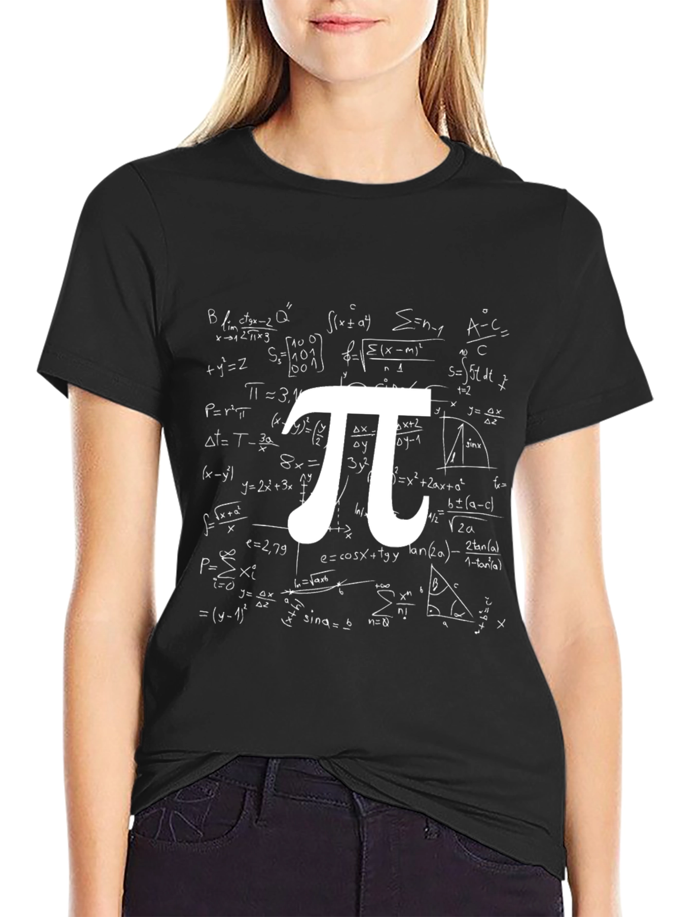 Math Equations Pi Symbol Graphic T-Shirt