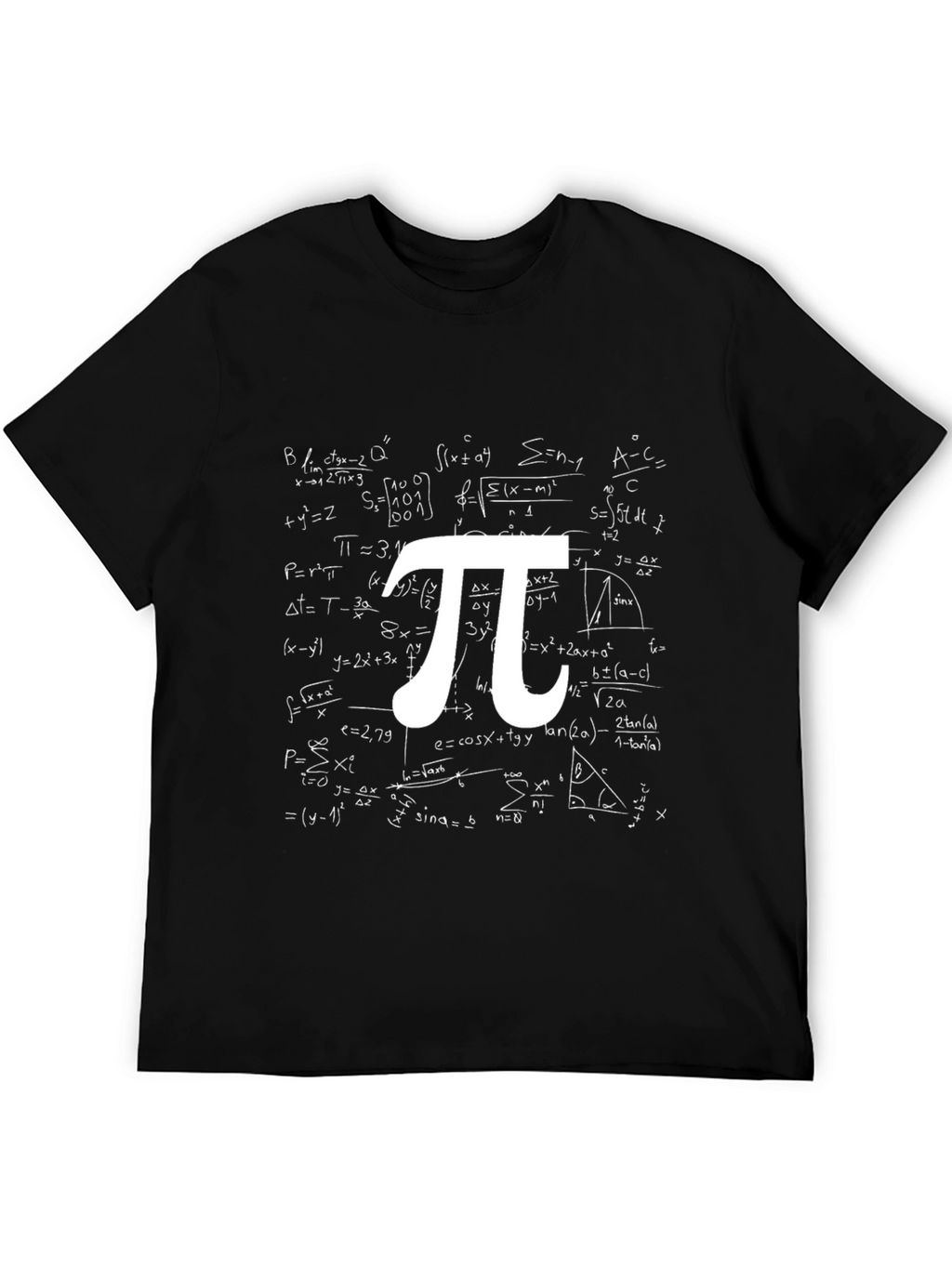 Math Equations Pi Symbol Graphic T-Shirt