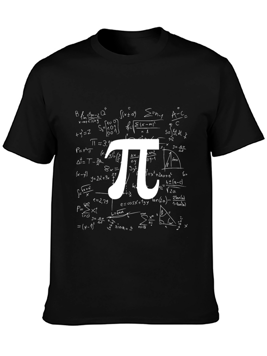 Math Equations Pi Symbol Graphic T-Shirt