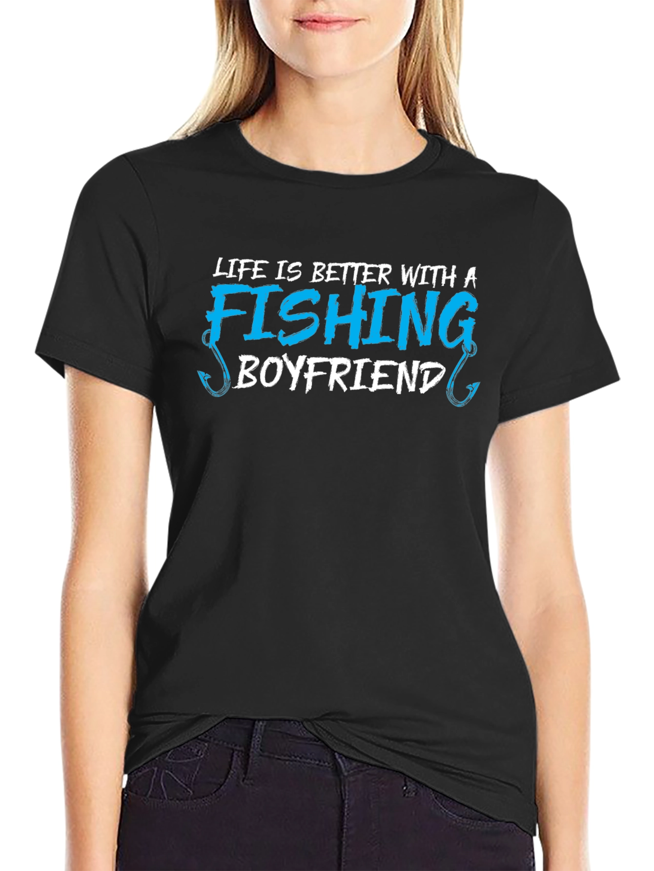 Fishing Boyfriend Tee - Life is Better with Fishing!