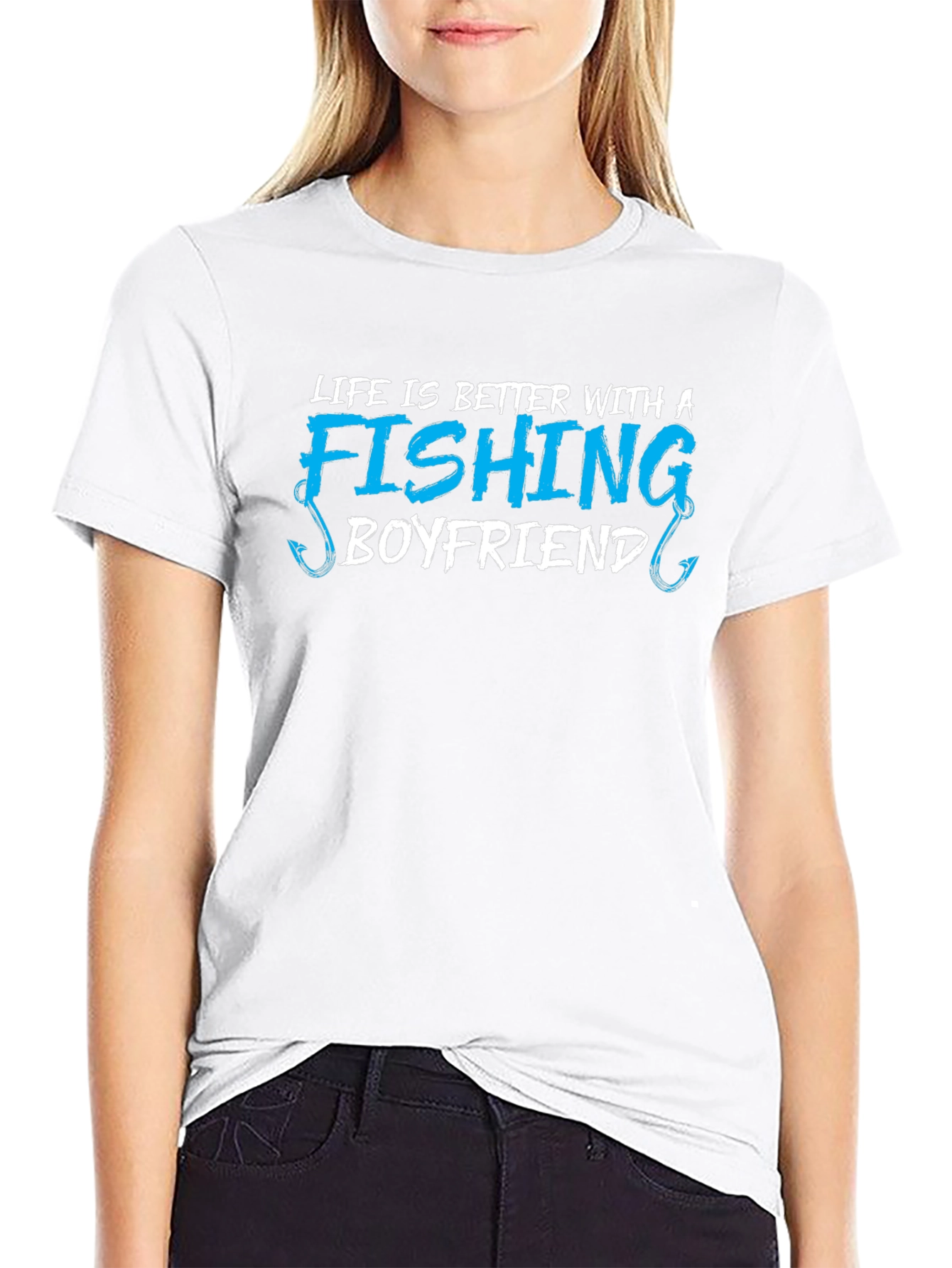 Fishing Boyfriend Tee - Life is Better with Fishing!