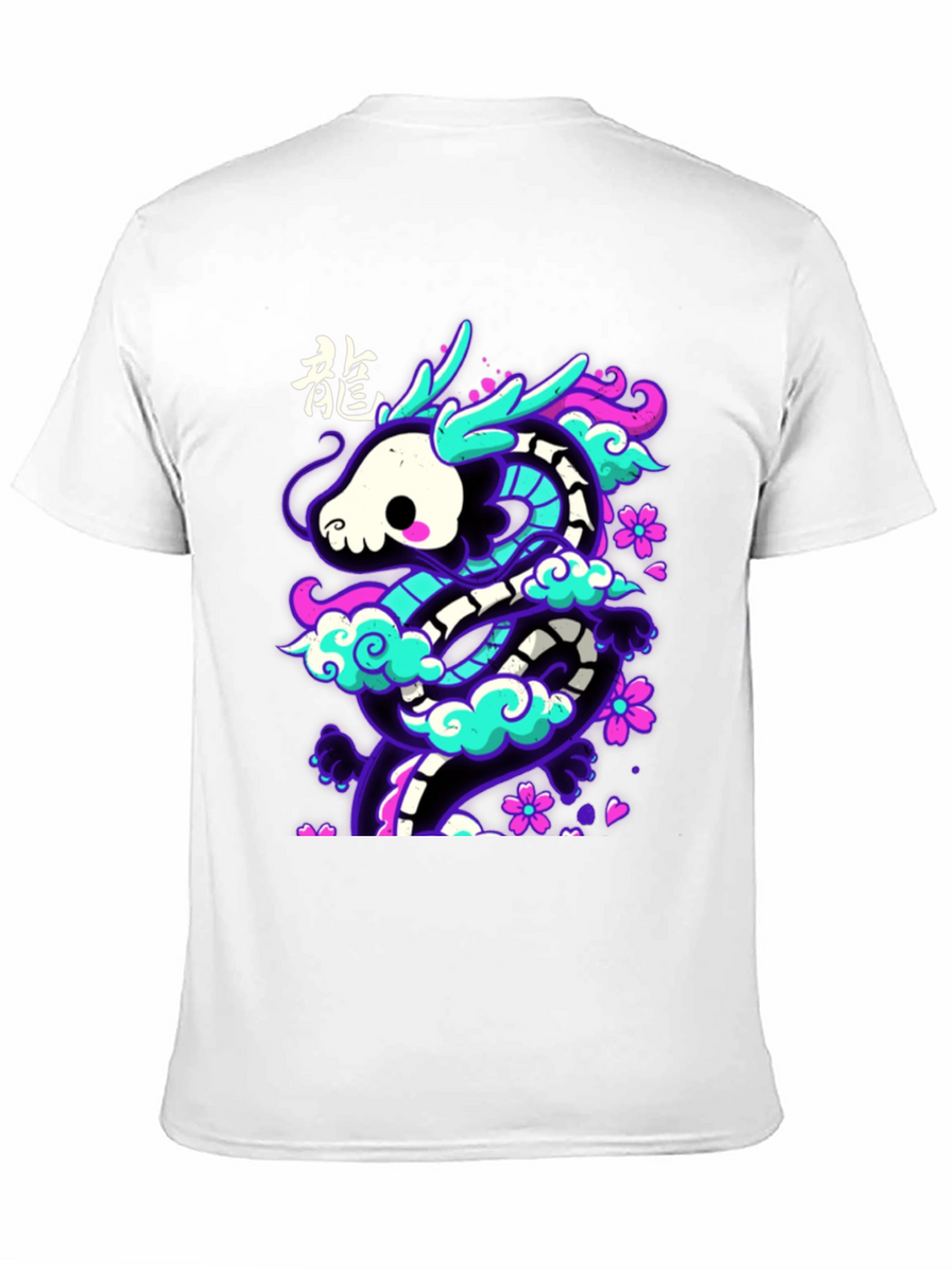 Neon Dragon Graphic Tee - Unique Streetwear