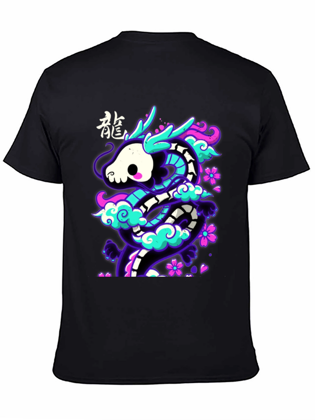 Neon Dragon Graphic Tee - Unique Streetwear