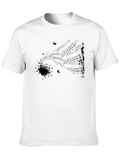 Music Notes T-Shirt - Black Graphic Tee