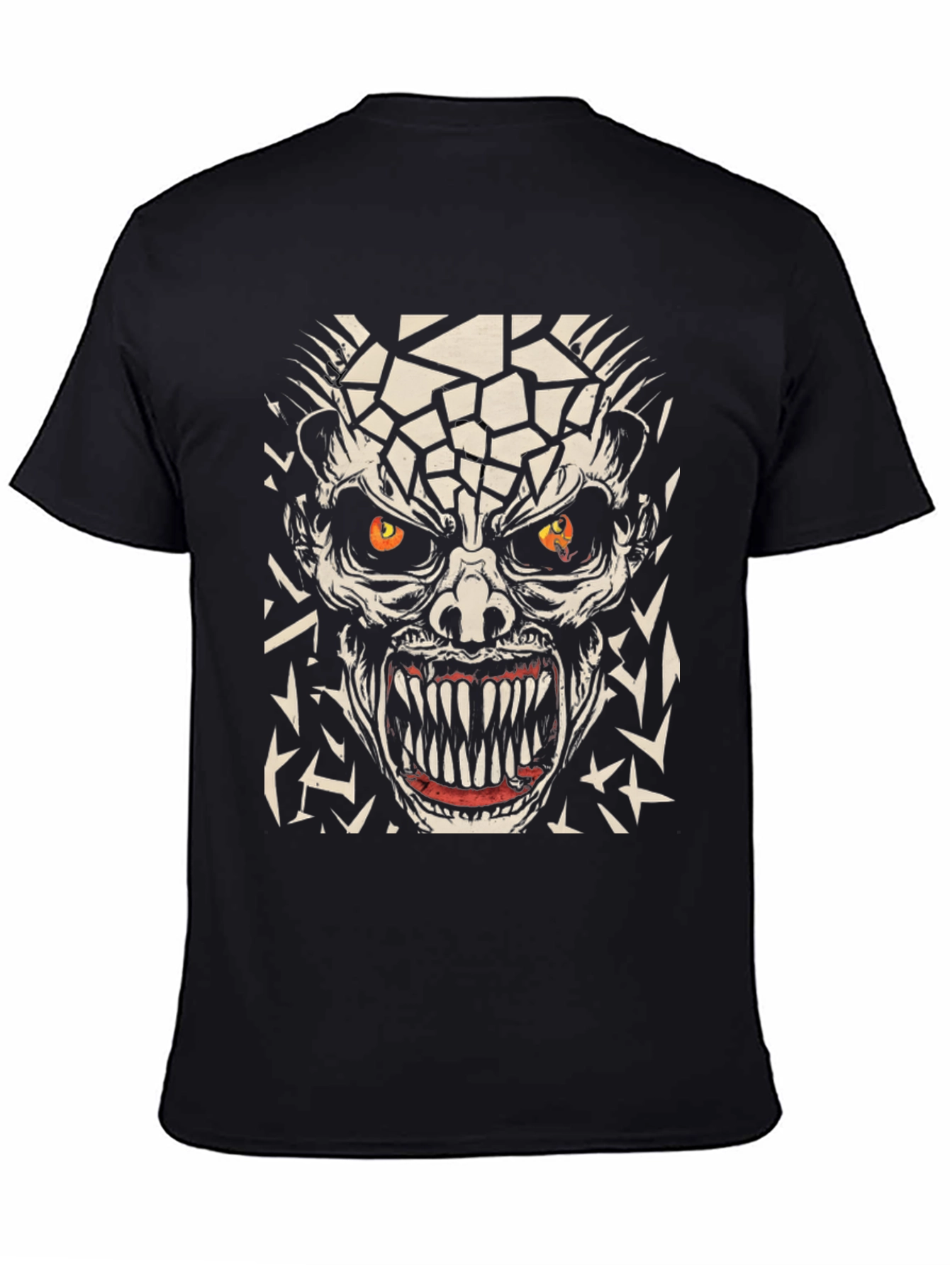 Monster Graphic Tee - Bold Horror Design