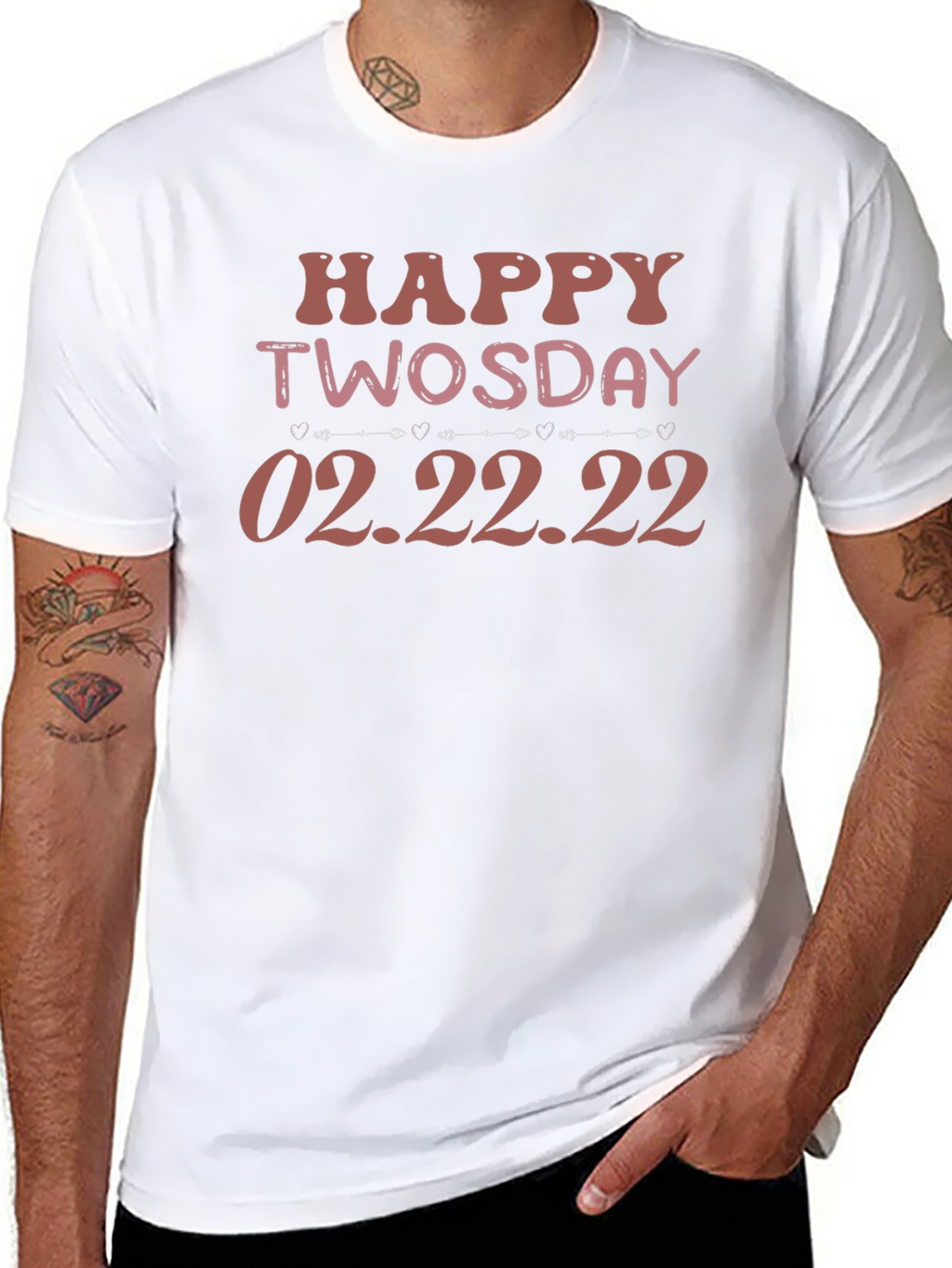 Happy Twosday 2.22.22 Graphic T-Shirt