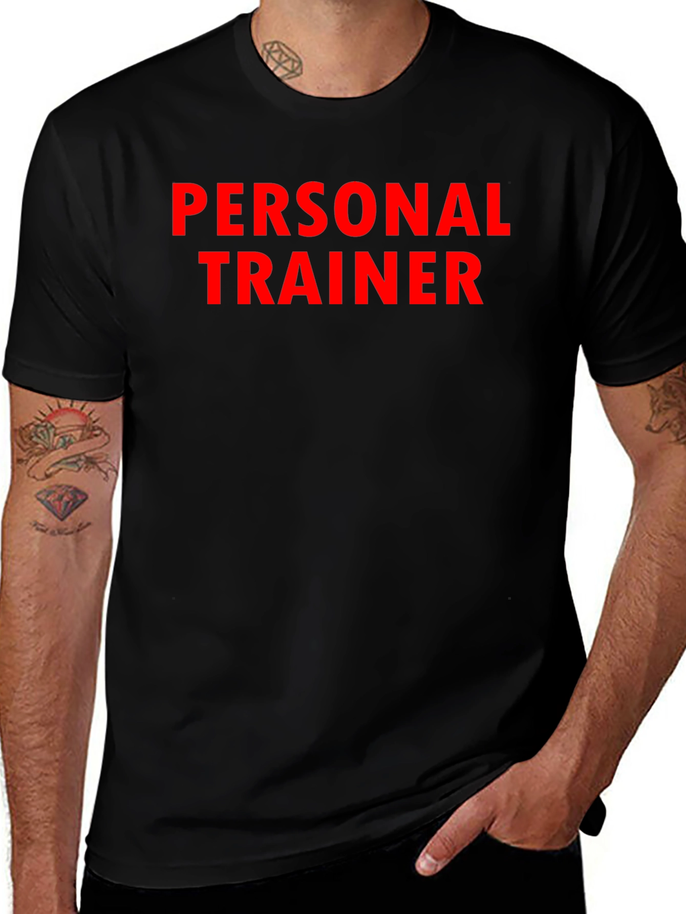 Personal Trainer Black T-Shirt