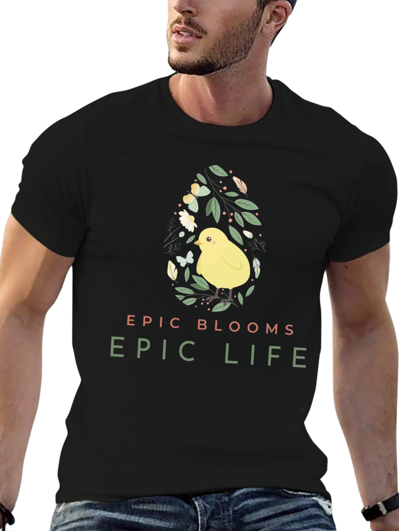 Epic Blooms Life Easter Chick Tee