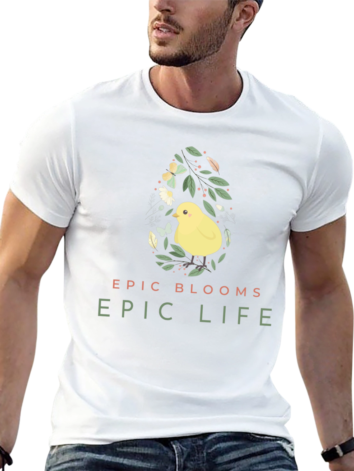 Epic Blooms Life Easter Chick Tee