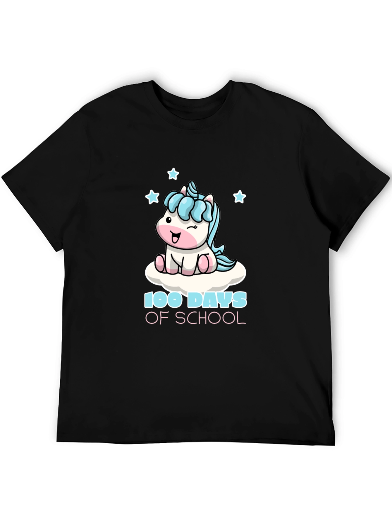 100 Days of School Unicorn Graphic Tee