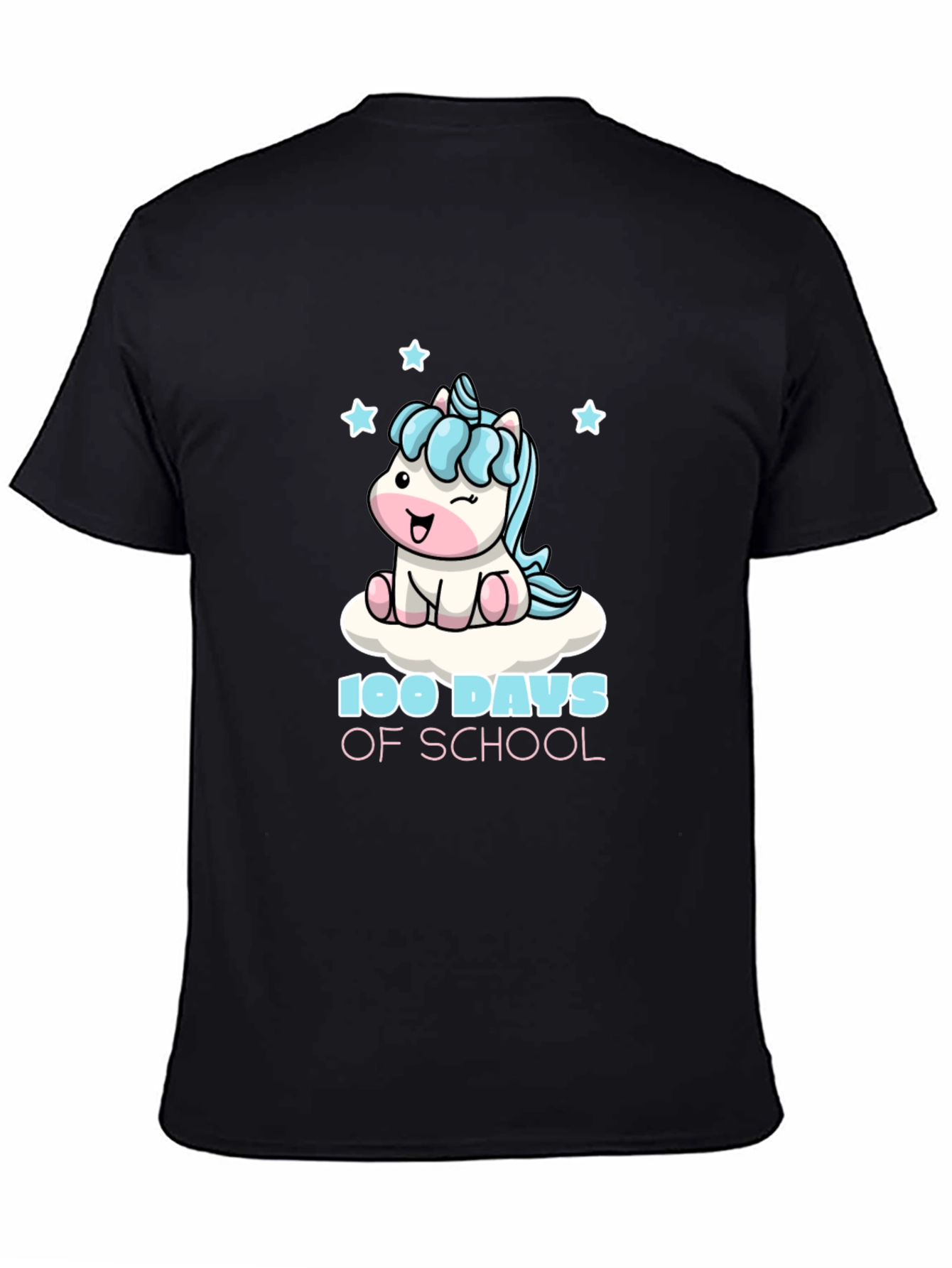 100 Days of School Unicorn Graphic Tee