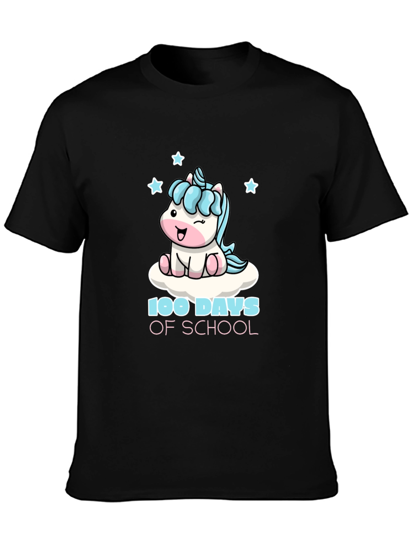 100 Days of School Unicorn Graphic Tee