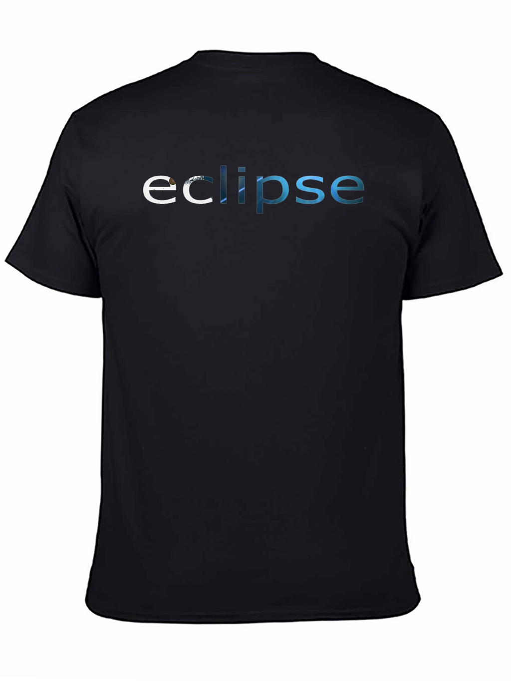 Eclipse Graphic Tee - Stylish Mens Black T-Shirt