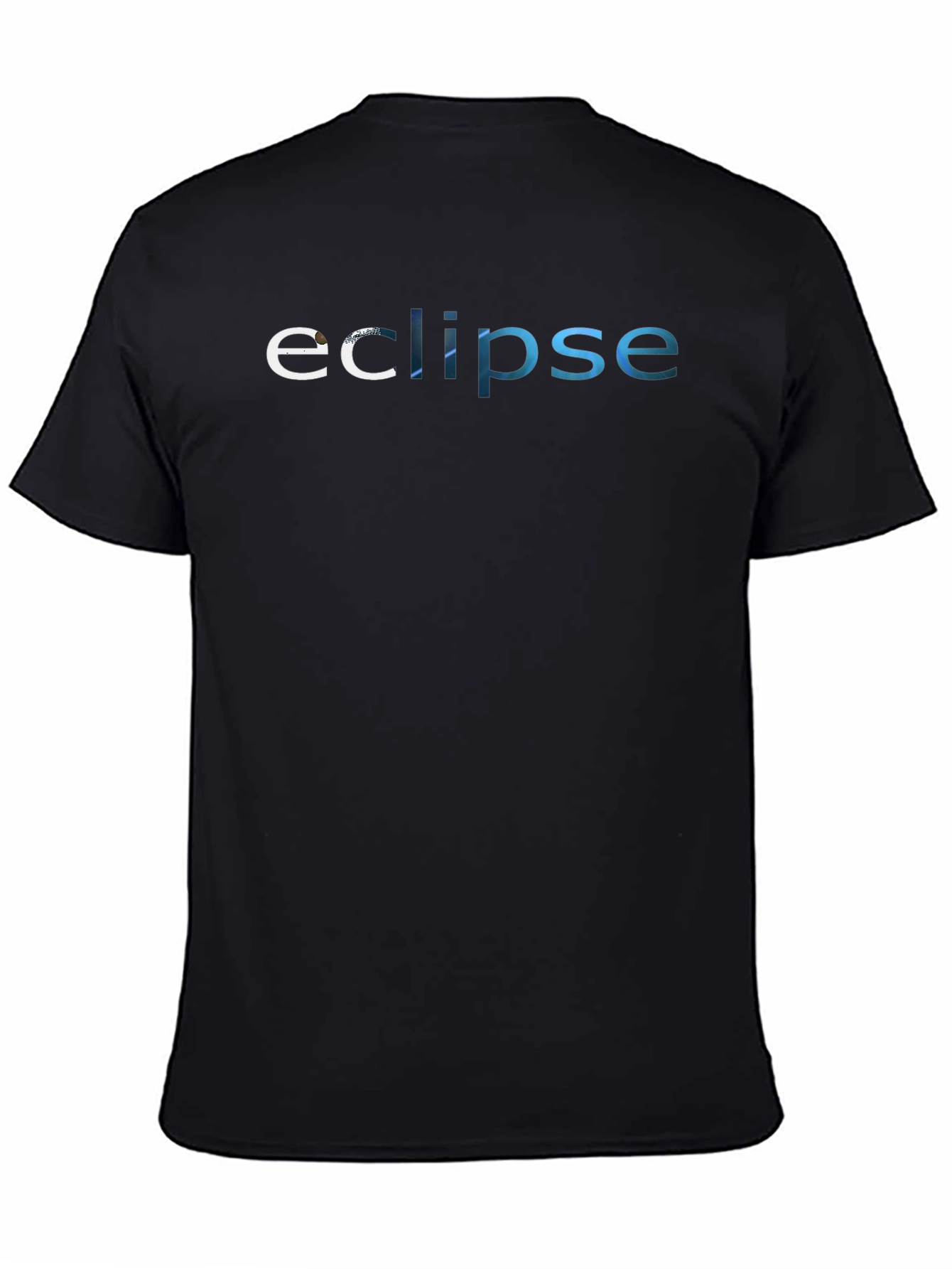 Eclipse Graphic Tee - Stylish Mens Black T-Shirt