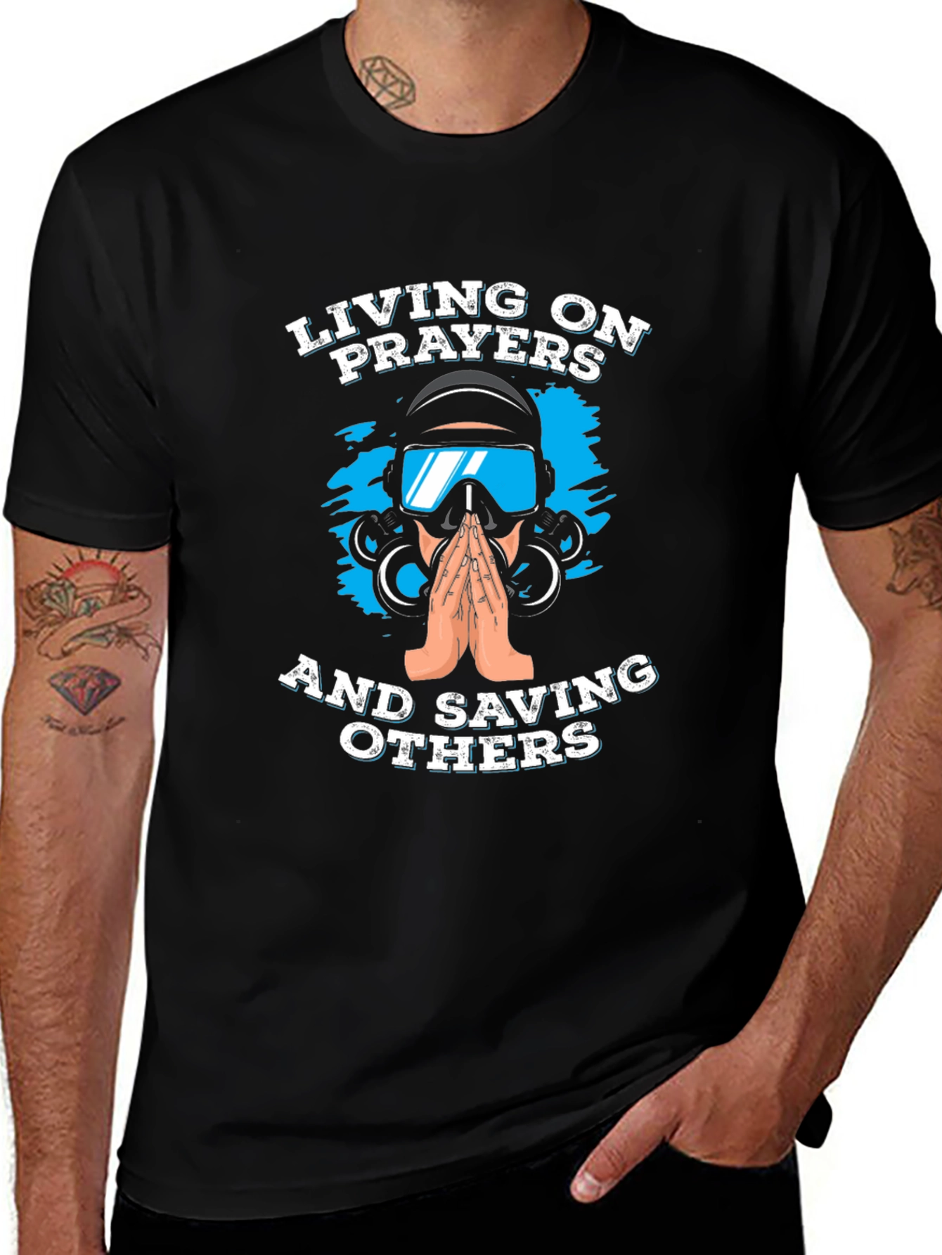 Living on Prayers Diving T-Shirt