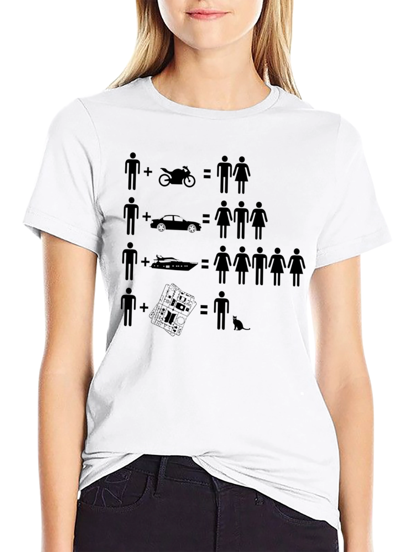 Funny Equation Graphic T-Shirt