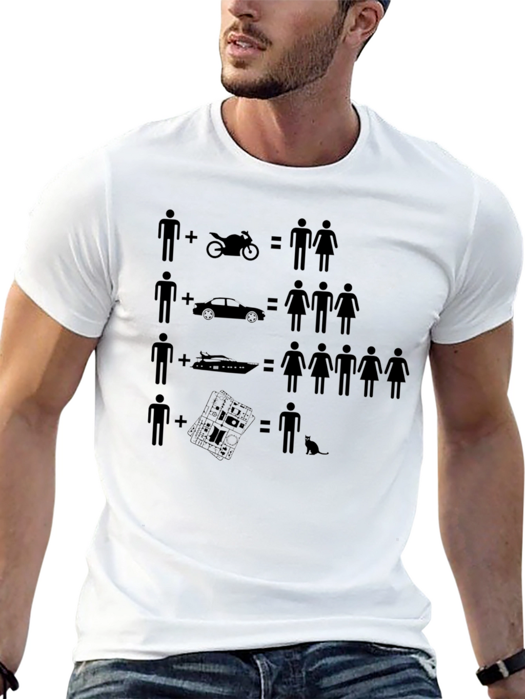 Funny Equation Graphic T-Shirt