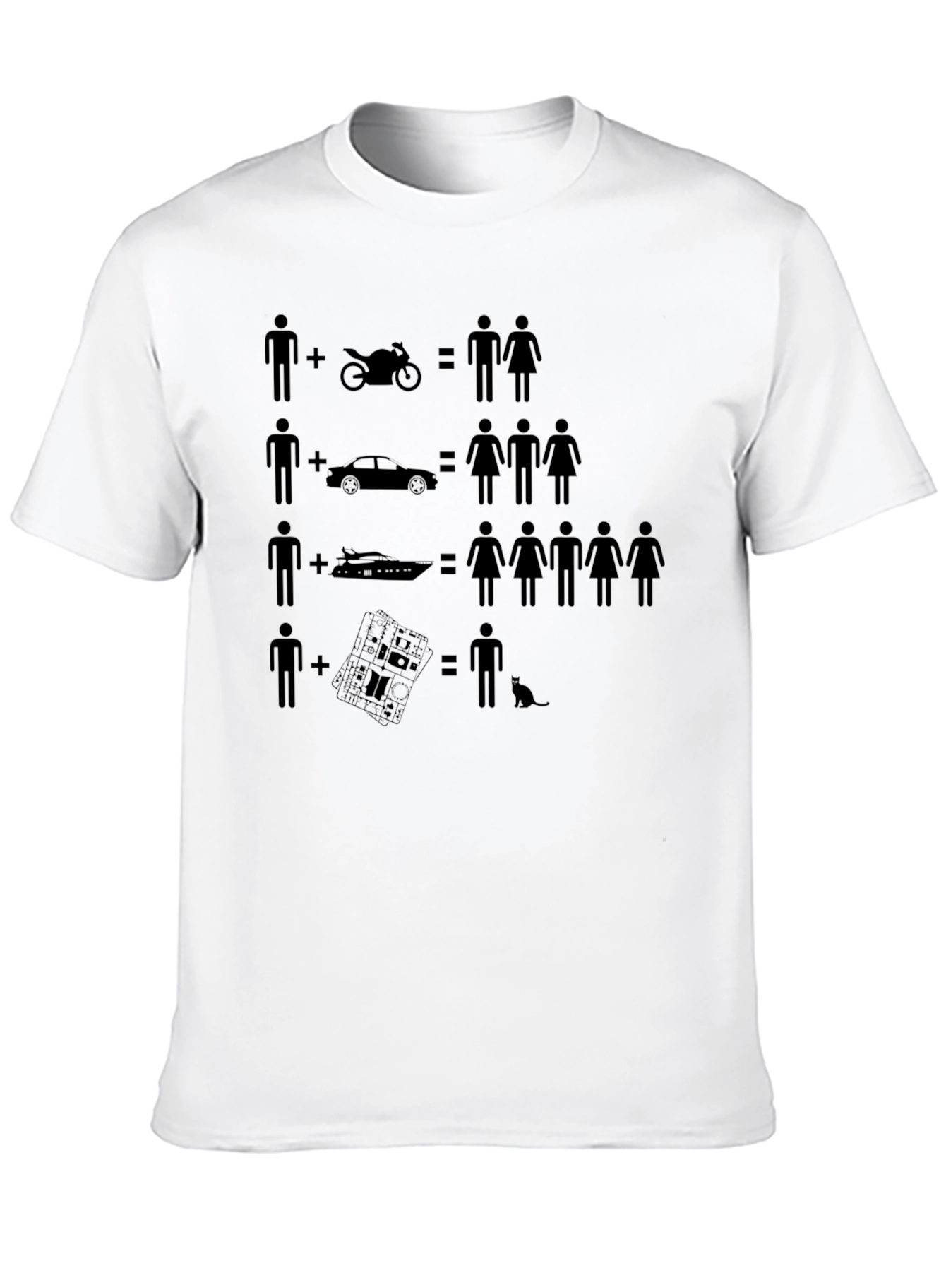 Funny Equation Graphic T-Shirt