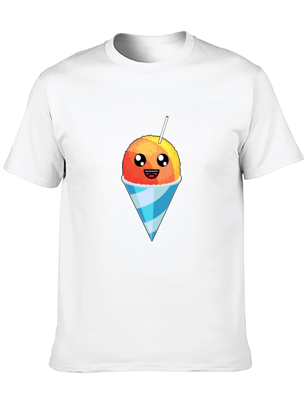 Snow Cone Graphic Tee - Sweet Treat Design